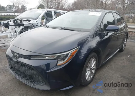 2021 Toyota Corolla Le from USA, damaged, VIN 5YFVPMAE9MP267491